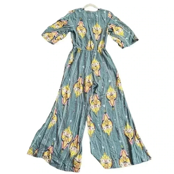 Jaase Wide Leg Jumpsuit Romper Size S - Picture 2 of 7